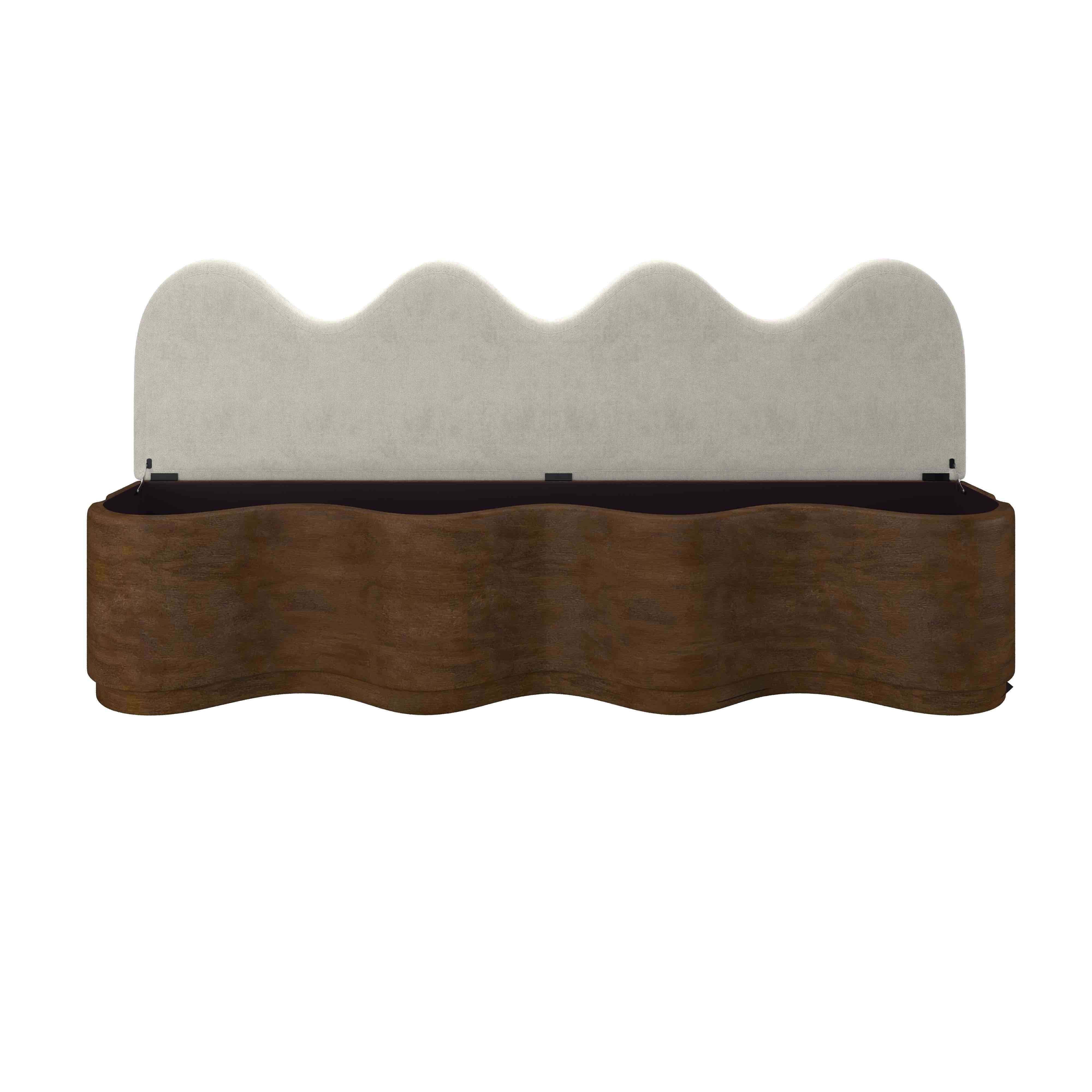 Triana Bench King, Espresso - Image 7